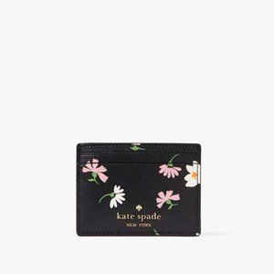 Kate Spade Madison Floral Waltz Small Slim Card Holder - NWT